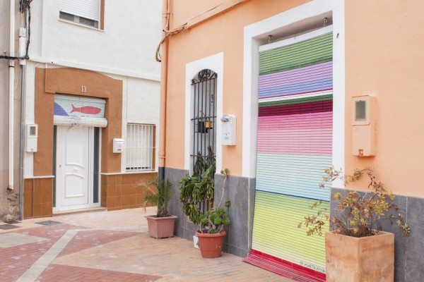 Els Poblets consolida Persianes amb Art como galería de arte al aire libre