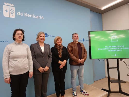 Benicarló presenta un Pla per a revitalitzar el comerç local i adaptar-lo a les noves tendències