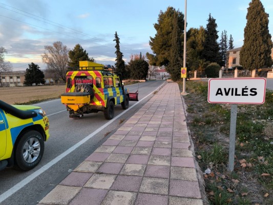 Lorca activa su plan de preemergencia ante una madrugada de nevadas y olas de frío