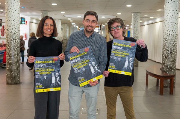 Los tres creadores del exitoso pseudónimo Carmen Mola, protagonistas del certamen Almassora Negra