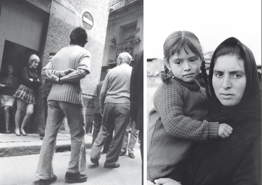 Mirones de la serie de Barrio Chino y a la derecha de la serie Gitanos - JOAQUIN COLLLADO Mirones de la serie de Barrio Chino y a la derecha de la serie Gitanos