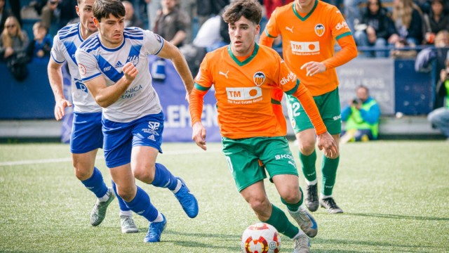 Empate del VCF Mestalla en su visita al CE Europa
