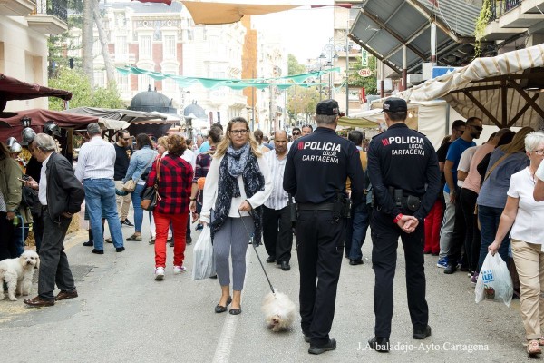 Cerca de una decena de calles cortadas en el centro de Cartagena este fin de semana por la celebración del Mercado Medieval