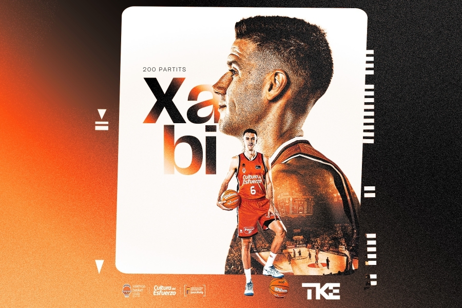 Xabi López-Arostegui alcanza los 200 partidos con Valencia Basket
