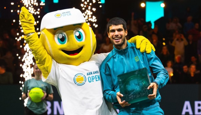 Alcaraz acelera en la pelea: tiene a Zverev a 625 puntos y a Sinner a 4.320 tras ganar en Rotterdam