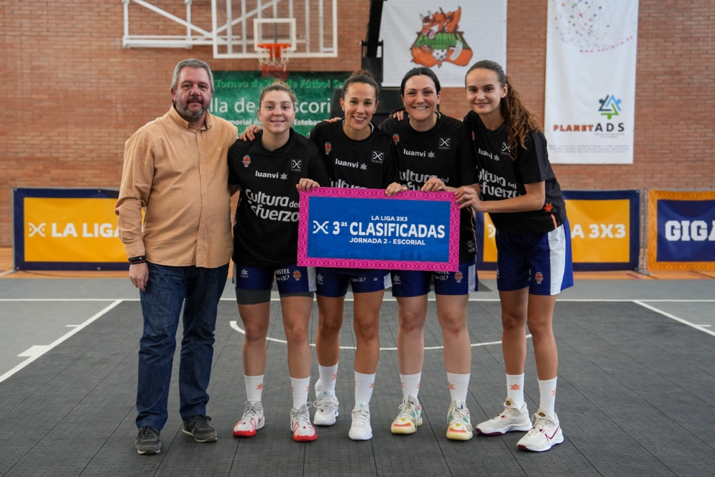 Valencia Basket 3×3 vuelve al podio en El Escorial
