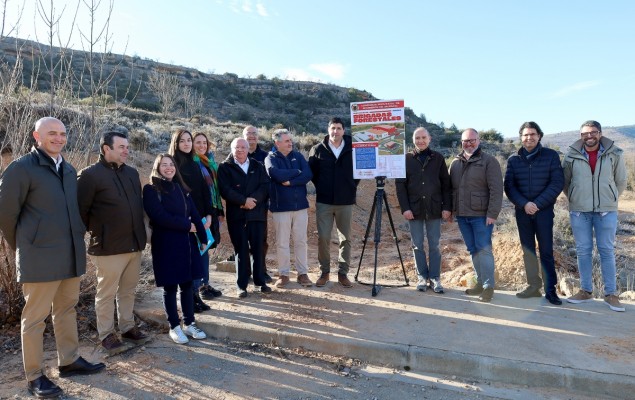 Arrancan en Ademuz las obras de la base comarcal de brigadas forestales del Consorcio Provincial de Bomberos