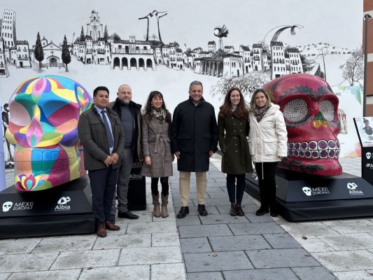 Parla acoge la exposición de arte urbano Mexicráneos, impulsada por Grupo Albia