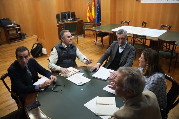 Gan y Ángel ponen en común las actuaciones tras la Dana y se desmarcan del clima político: 