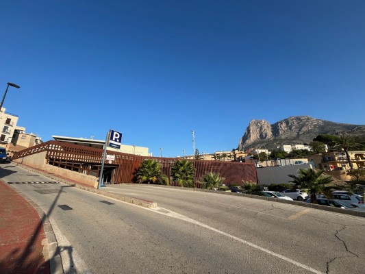 Empiezan las obras del vial de acceso al parking del casco histórico de Finestrat