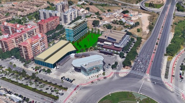 València reordena el entorno del Casino Cirsa para ''enfatizar'' el Palacio de Congresos