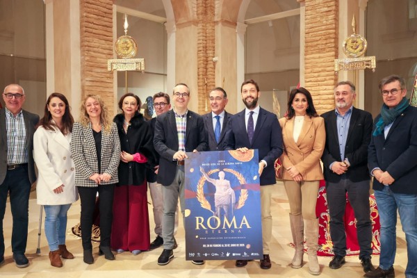Lorca viaja a la 'Roma Eterna' con una exposición que reúne más de 50 piezas: desde la Loba Capitolina a la reproducción de una domus 