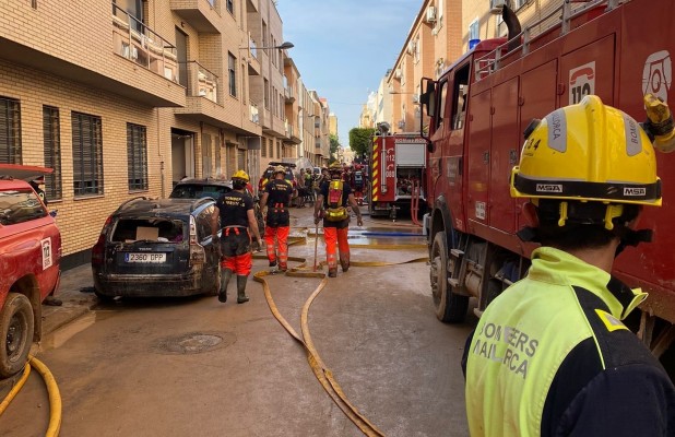 Pozo, bombero de Mallorca: 