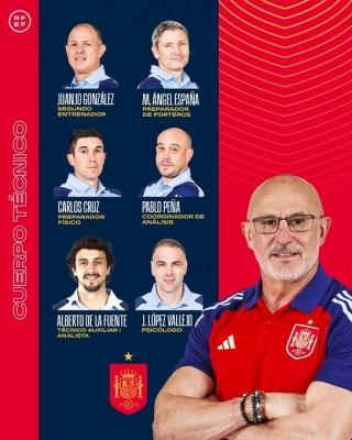 De la Fuente elige a Juanjo González de segundo entrenador y a Alberto de la Fuente como analista