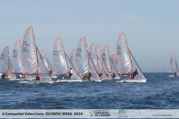 Más de 300 regatistas se dan cita este fin de semana en la Comunitat Valenciana Olympic Week