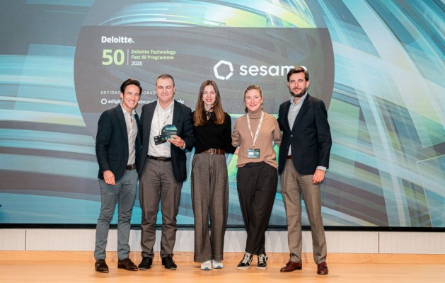 Sesame obtiene el premio 'Deloitte Technology Fast 50' como una de las empresas tecnológicas de mayor crecimiento en España