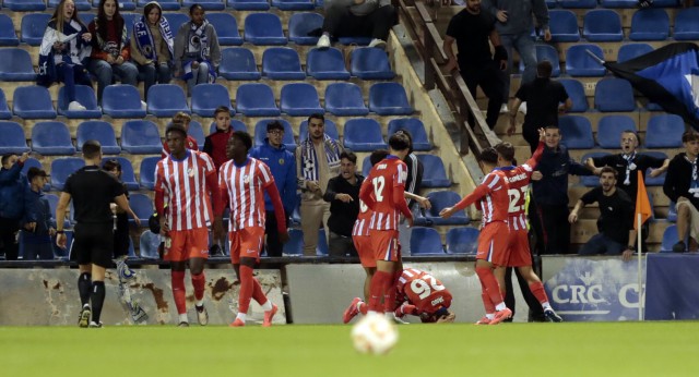 Un menor de edad entre los responsables de los incidentes en el Hércules-Atlético de Madrid B
