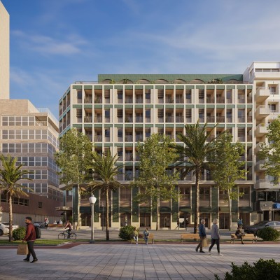 Así será el 'living' de Kategora en el Centro de Alicante: 37 millones para un complejo de 300 plazas