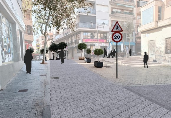 San Vicente remodelará la calle Pintor Picasso y reordenará el acceso al centro histórico