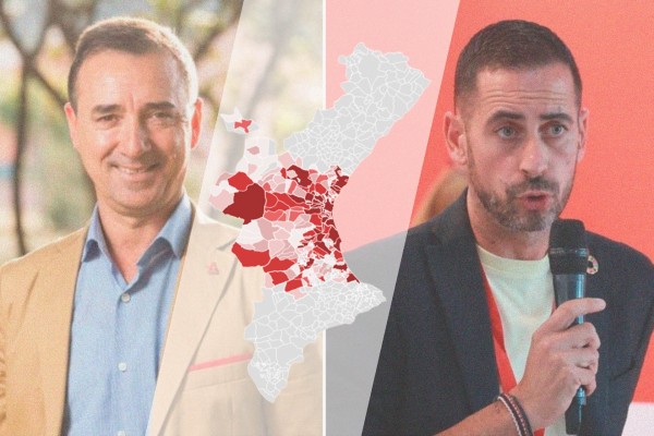El mapa de la militancia en el PSPV municipio a municipio: 9.000 afiliados deciden entre Raga y Bielsa