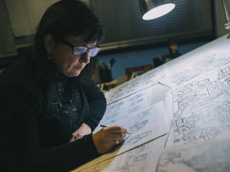 Imagen de archivo de la Premio Nacional de Cómic, Cristina Durán (Foto: KIKE TABERNER) - 