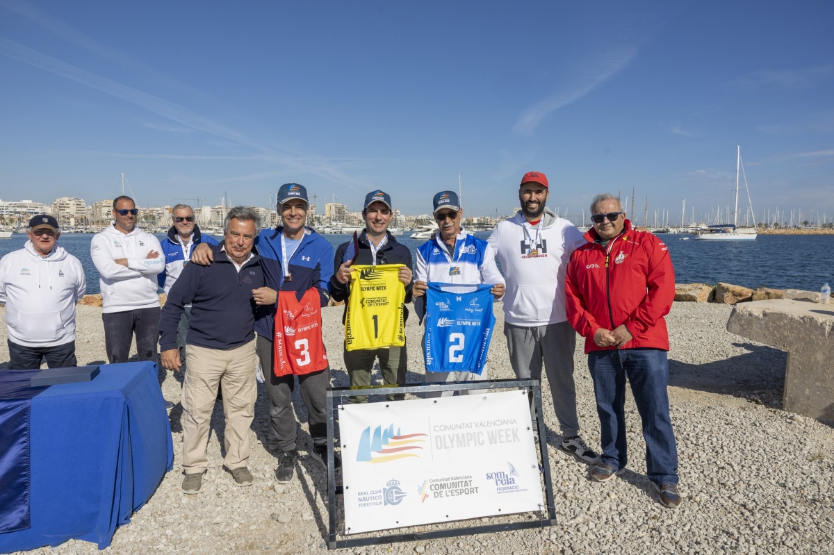 Cifras de récord en este tercer bloque de regatas de la Comunitat Valenciana Olympic Week