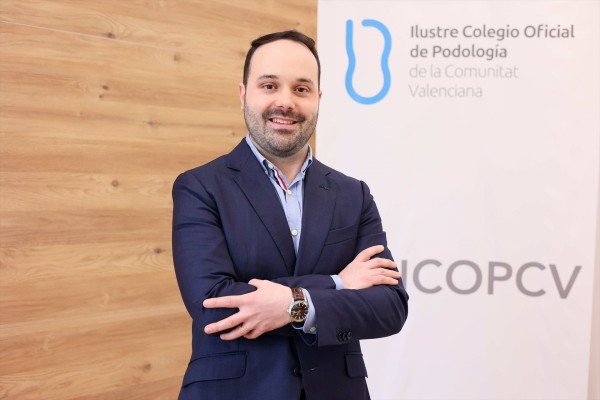 El valenciano Antonio Viana, nuevo presidente del Colegio de Podología de la Comunitat Valenciana