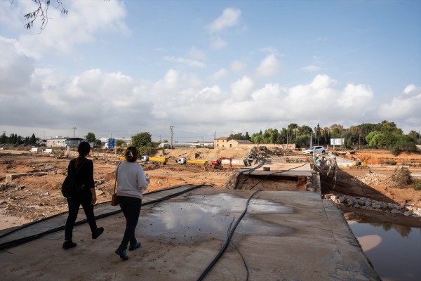 La Diputación adjudica a siete constructoras la reparación urgente de carreteras dañadas por la Dana