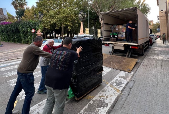 Segorbe envía un tercer camión con productos para los 
afectados por la Dana