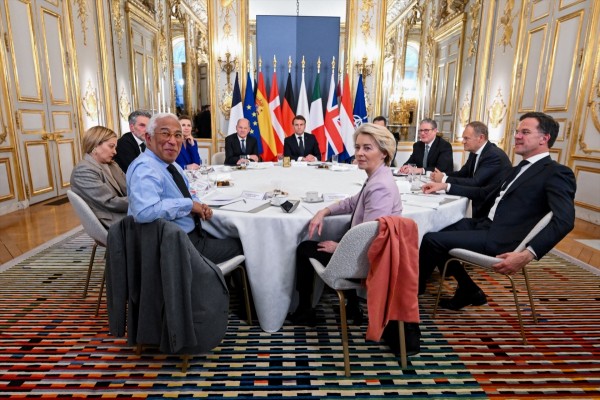  Líderes europeos coinciden en dar un paso adelante en Ucrania pero piden que EEUU se implique en su seguridad