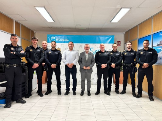 Cinco nuevos agentes interinos se integran en la Policía Local de El Campello