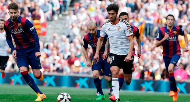 El Valencia solo ha ganado una vez en sus últimas diez visitas al Camp Nou