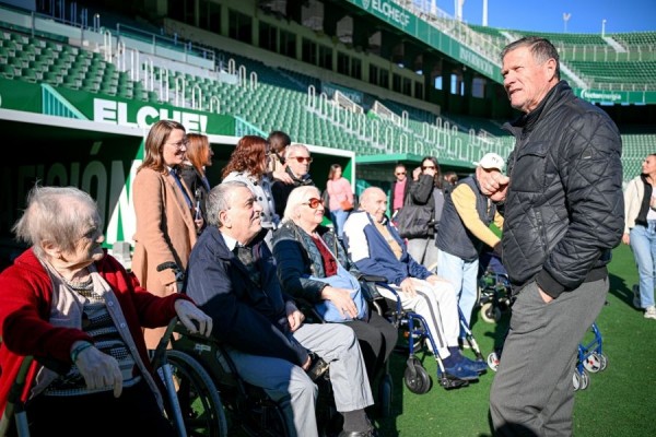 Taller de 'Reminiscencia a través del fútbol' en El Campello de la mano de la Fundación LaLiga