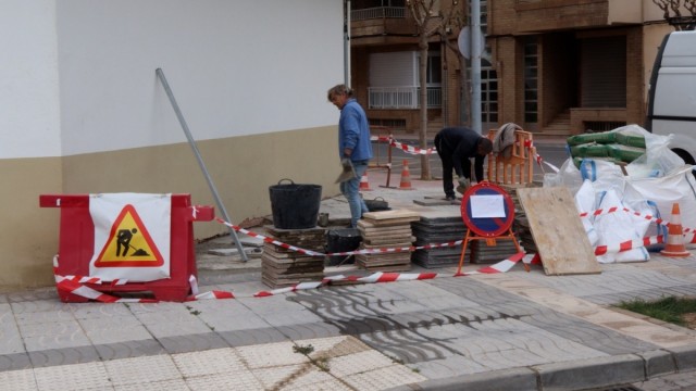 Burriana inicia las obras de reparación en la intersección del camí del Grao y la avenida Constitución
