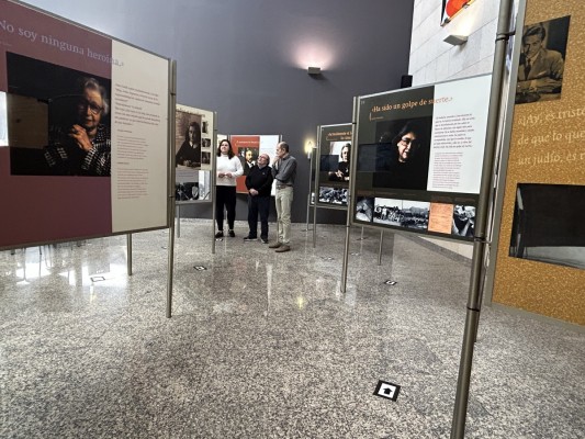 La Nucía acoge una exposición gráfica sobre Ana Frank en l’Auditori