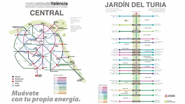 València lanza una campaña para incentivar los desplazamientos a pie por la ciudad