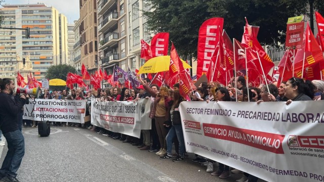 El sector de servicios sociales, a huelga por 