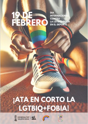 La Generalitat pone en marcha una campaña de sensibilización contra la LGTBIQ+fobia en el deporte