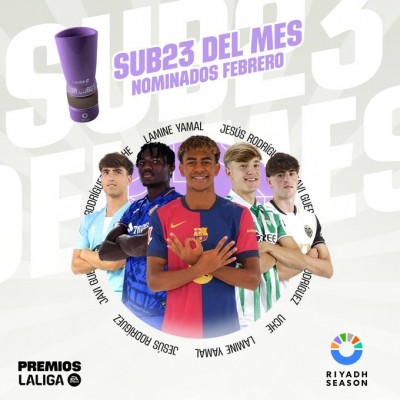 Javi Guerra, nominado a jugador sub23 del mes de febrero en LaLiga