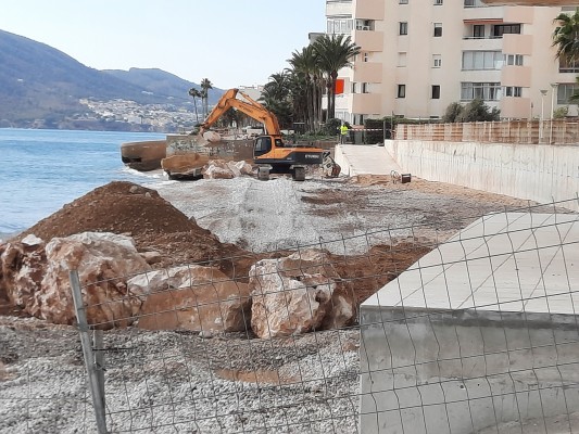 El Ayuntamiento de Altea inicia las obras de la nueva senda en Cap Negret