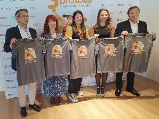 Alicante celebrará el próximo 9 de marzo la tercera Carrera Prosolia de la Mujer
