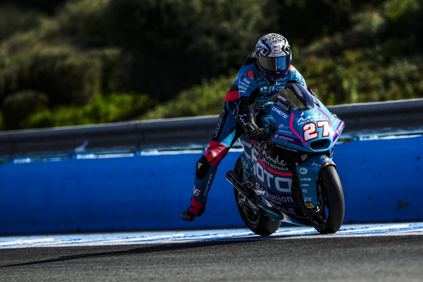 El CFMOTO Aspar Team, satisfecho con el último test de la pretemporada