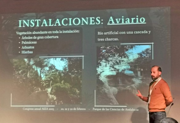 Terra Natura Benidorm expone su experiencia en manejo y bienestar animal en el Congreso Anual de AIZA