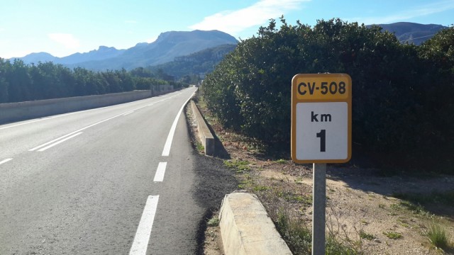 La Diputación de Valencia inicia las obras de mejora de la carretera que une Corbera y Polinyà de Xúquer