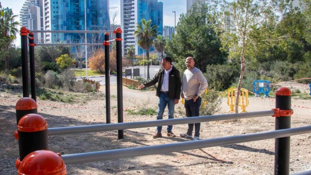 Esta es la nueva zona de calistenia en El Moralet de Benidorm