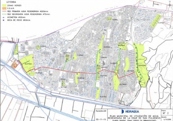 San Fulgencio destina 420.000 euros para poder reutilizar la mitad del agua regenerada de la EDAR