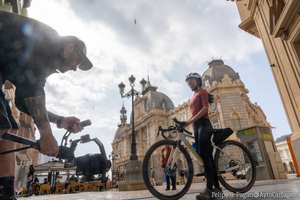 Cartagena presume de patrimonio histórico y natural ante las cámaras: TVE graba un capítulo de una nueva serie documental