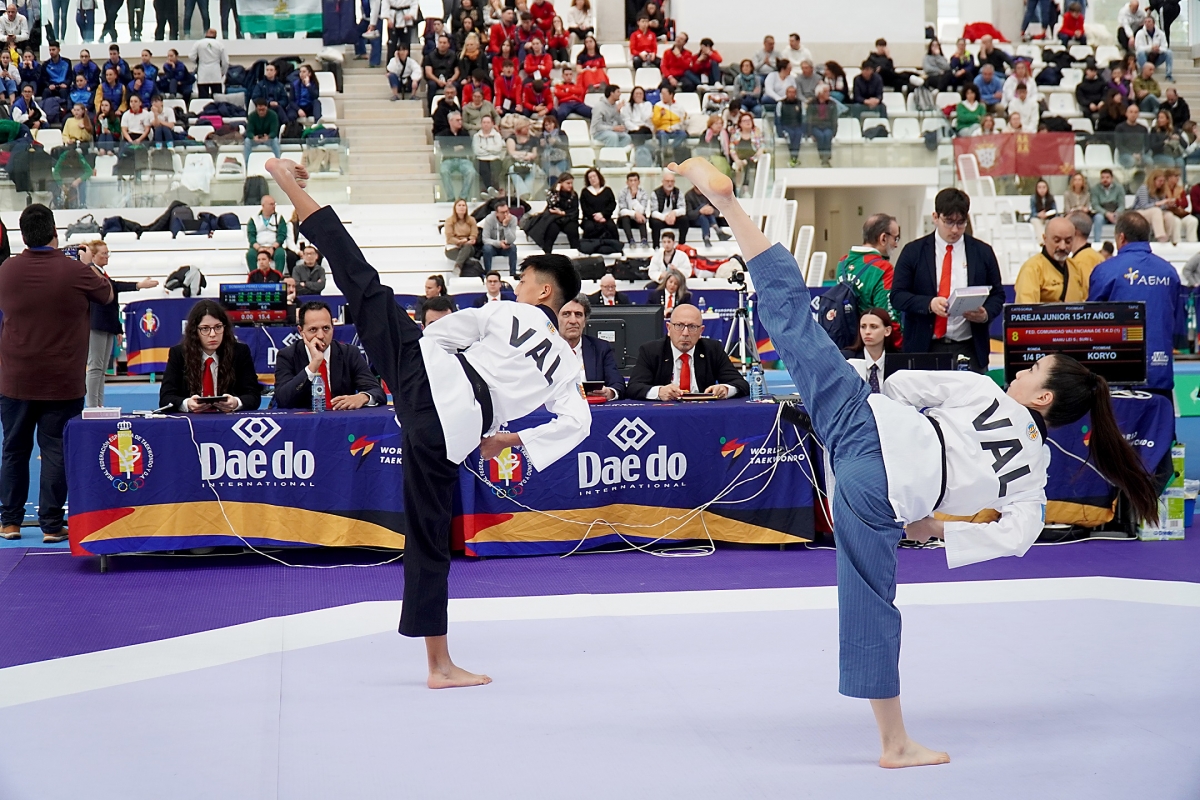La Selección FTCV logra 17 medallas en el Campeonato de España de Poomsae