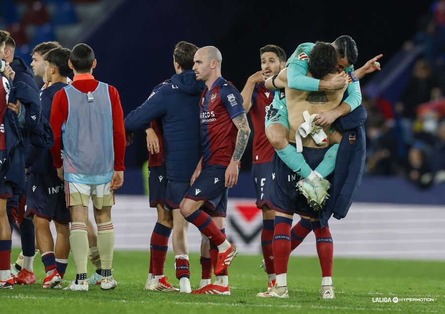 El Levante pone el candado: sólo cuatro goles en contra en 2025