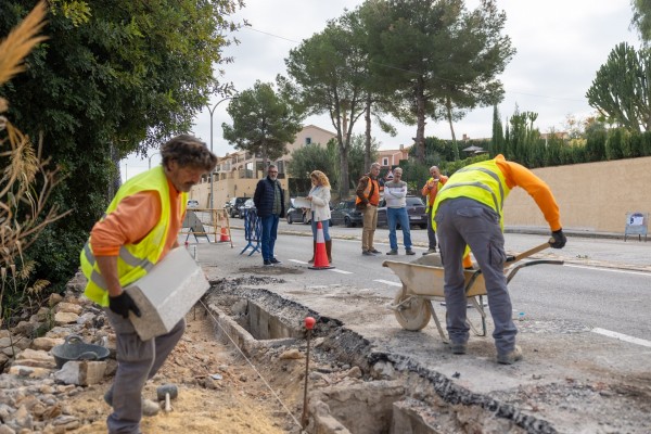 L'Alfàs del Pi inicia las obras de mejora del drenaje de la avenida Cautivador